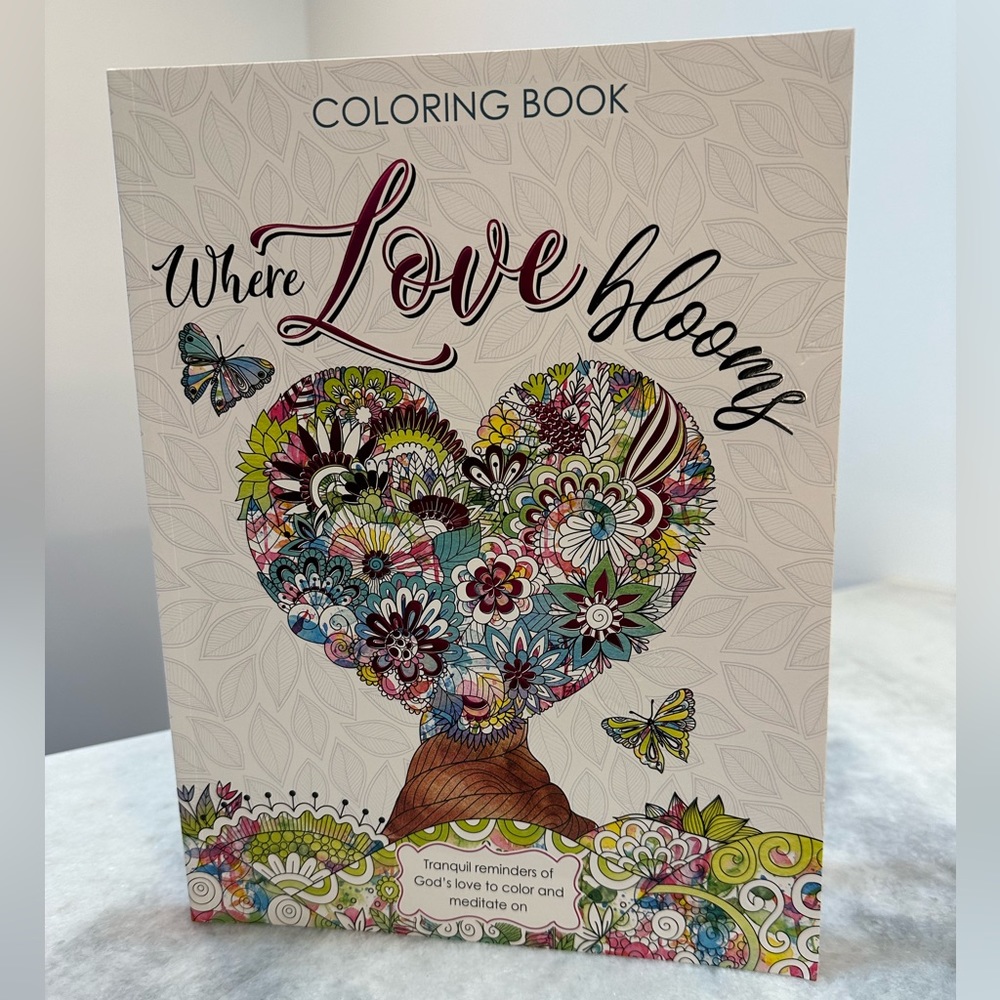 Where Love Grows Coloring Book